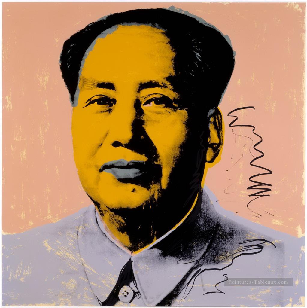 Mao Zedong 9 Andy Warhol Peintures à l'huile